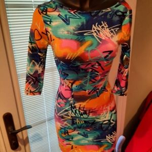 Brand New Sexy & Colorful Nicki Minaj Dress